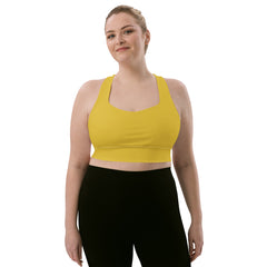 Marigold Longline sports bra