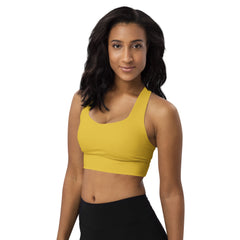 Marigold Longline sports bra