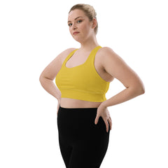 Marigold Longline sports bra