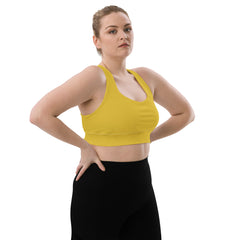 Marigold Longline sports bra