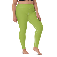 White Grape Yoga Leggings