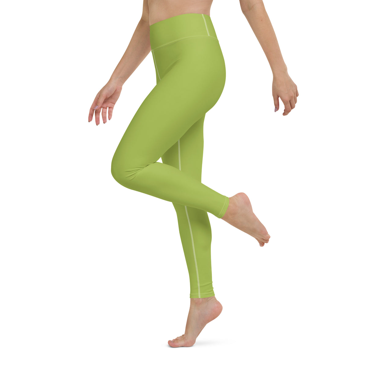 White Grape Yoga Leggings