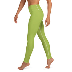 White Grape Yoga Leggings