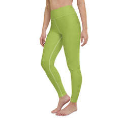 White Grape Yoga Leggings