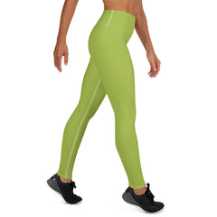 White Grape Yoga Leggings