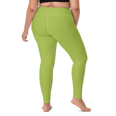 White Grape Yoga Leggings