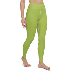 White Grape Yoga Leggings